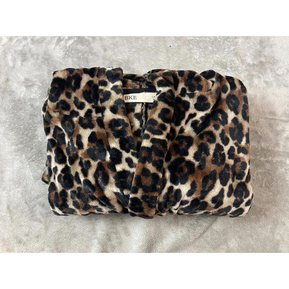 BKE Buckle Leopard Print Jacket Womens Large !! - Picture 13 of 14